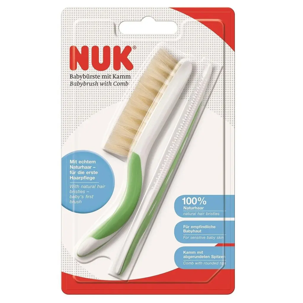 [05030212] Baby Brush with comb