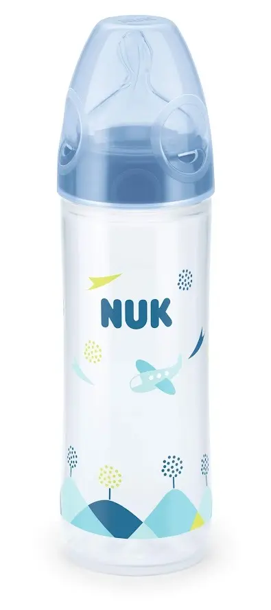 [05020152-Blue] Plastic Classic Bottle 250ML 6-18M (Blue)