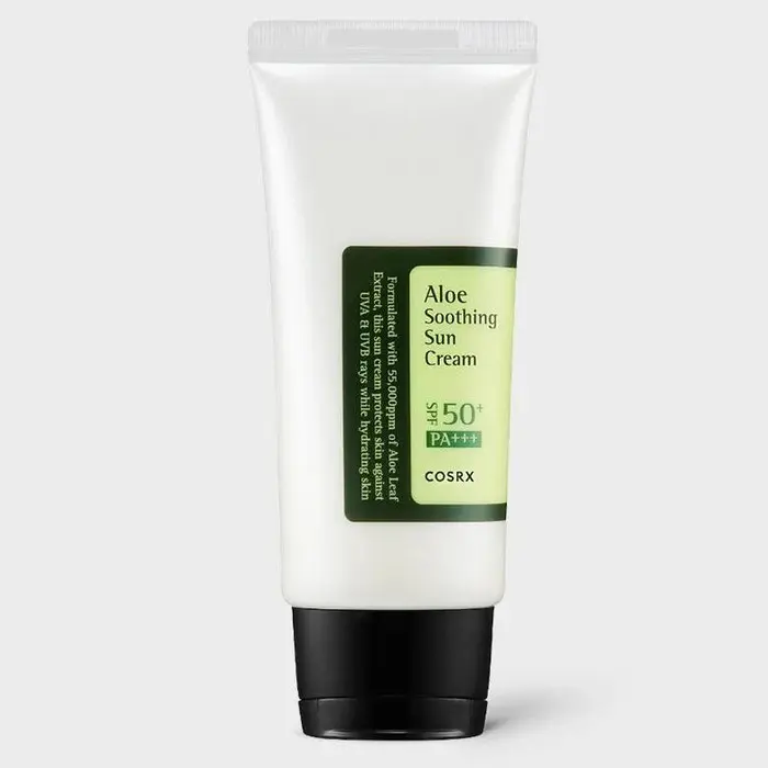 [07020801] Aloe Sun Cream SPF50+