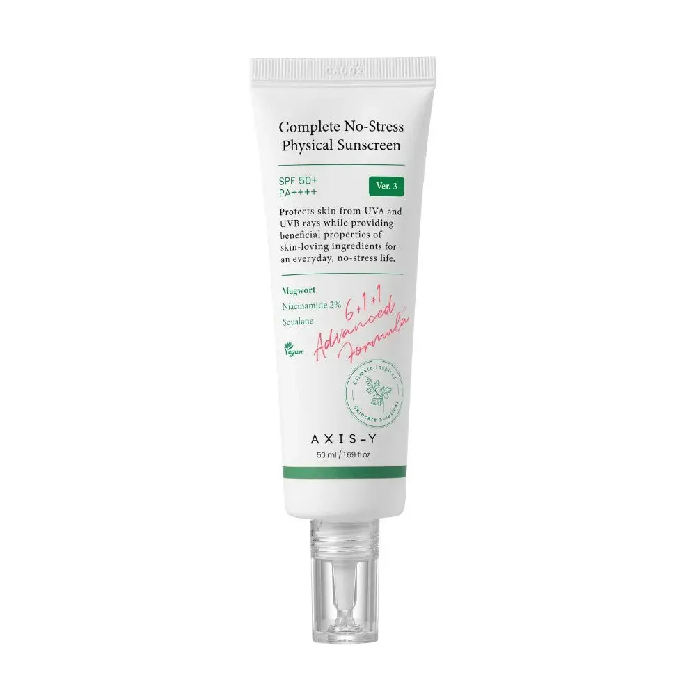 Complete No-Stress Physical Sunscreen SPF50
