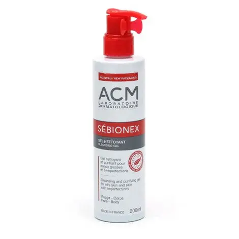 [01040177] SÉBIONEX CLEANSING GEL 200ML