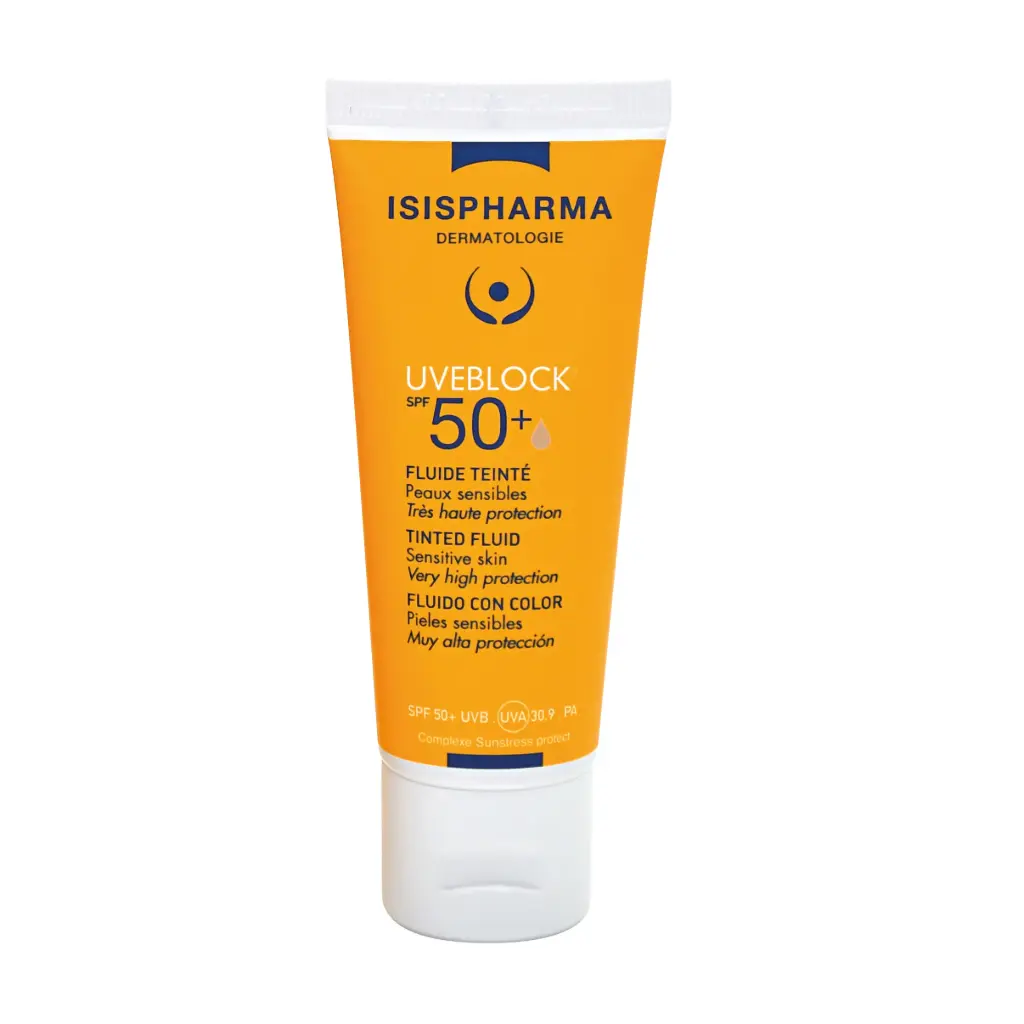 [010101145] UVEBLOCK SPF50+ 
 invisible Tinted Fluid
 

