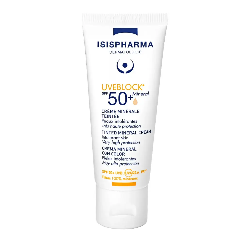 UVEBLOCK SPF50+ MINERAL
 invisible Tinted