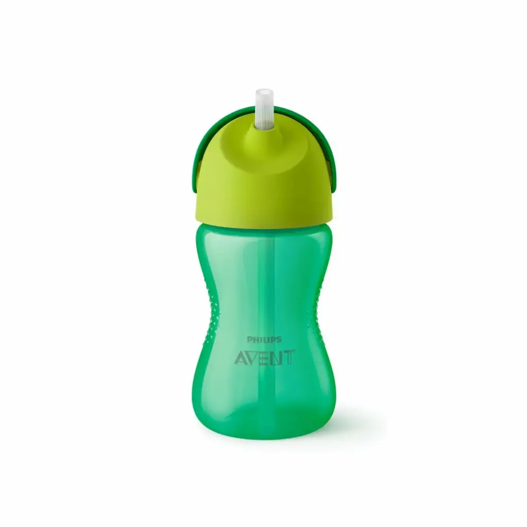 [05020231-Boy] Bendy Straw Cup 300ml 12m+ (boy)