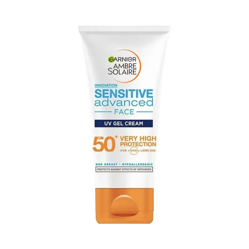  Ambre Solaire Sensitive Advanced Face SPF 50+ UV Gel Cream (50mL)