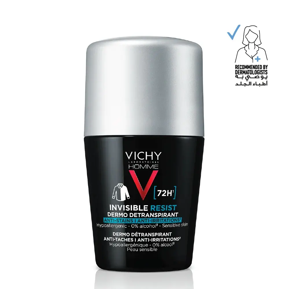 [06050316] Invisible Resist Homme 72H Roll-On