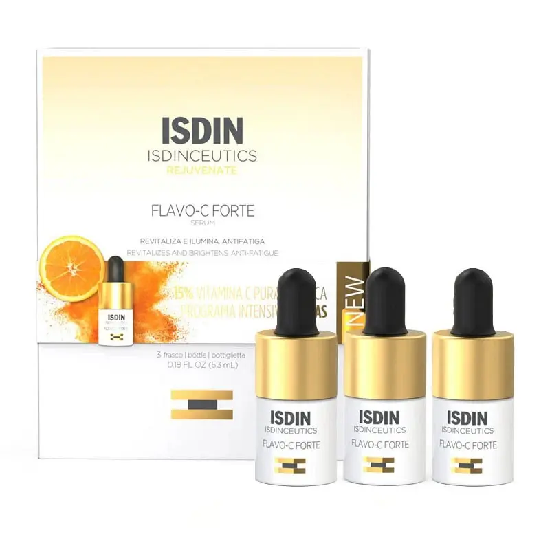 [01020356] Isdinceutics Flovo-C Forte Serum 3 bottle (53ml)