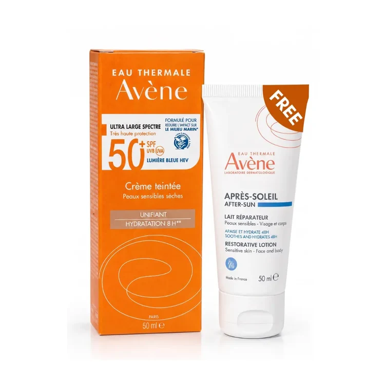 Tinted Cream SPF50 + FREE After Sun Repair Lotion