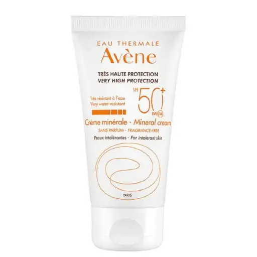 [01010111] Cream SPF 50+ Mineral Peaux Intolerante