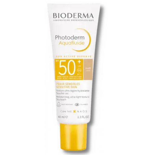 [01010116] PHOTODERM AQUAFLUID TEINTEE CLAIRE 40ML