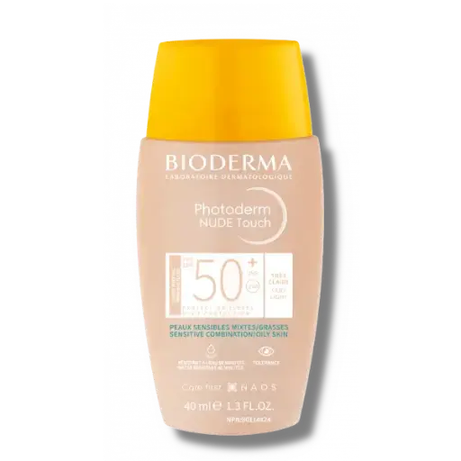 [01010165] BIO PHOTODERM NUDE TOUCH TEINTEE TRES CLAIRE SPF50+ 40ML