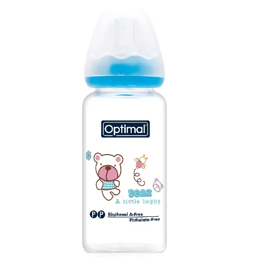 GLASS FEEDING BOTTLE 240ML