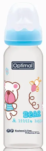 Narrow Neck Orthodontic Feeding Bottle 240ml