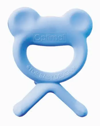 Rubber baby teether 