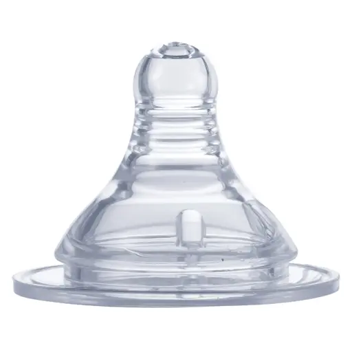 [05020406] Wide Neck Silicone Nipple 0+ (2Pcs)