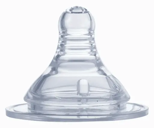 [05020415] Wide Neck Silicone Nipple 6+ (2Pcs)