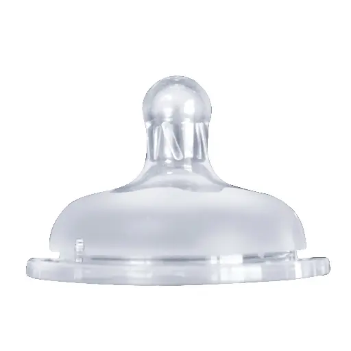 [05020401] Extra Wide Silicone Nipple 0+ (2Pcs)