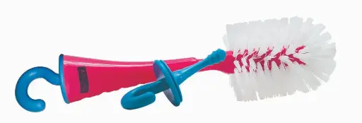 [05070205] 2 In 1 Bottle And Nipple Brush Set
