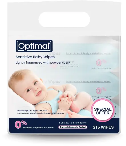 [05010310] Sensitive Baby Wipes 