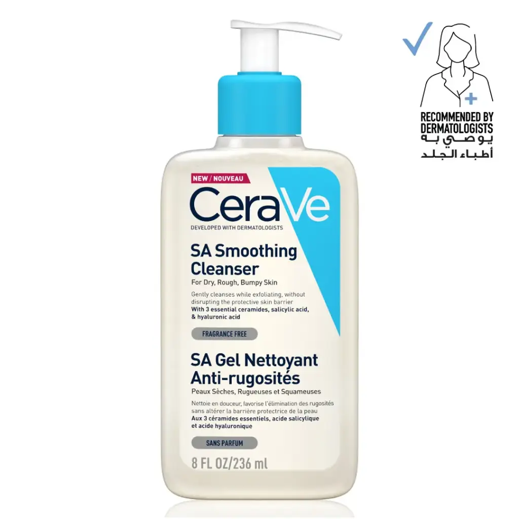 [01040158] SA Smoothing Cleanser for normal, dry and rough skin 236ml 