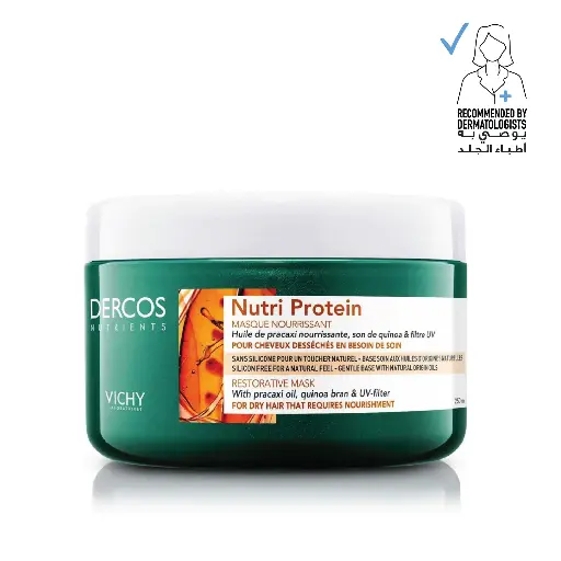 [03040101] Vichy Dercos Nutrients Protein Hair Mask 250ml
