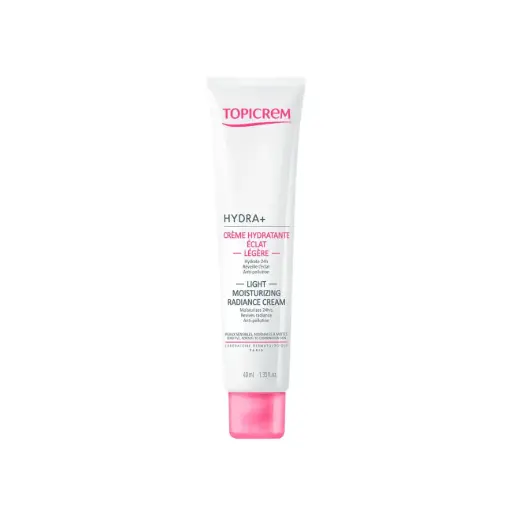 [01050175] TOPICREM HYDRA+ LIGHT MOISTURIZING RADIANCE CREAM 40ML
