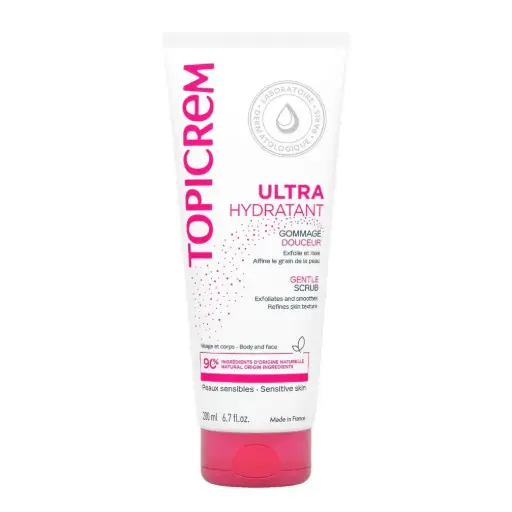 [01040411] TOPICREM ULTRA-MOISTURIZING GENTLE SCRUB 200ML
