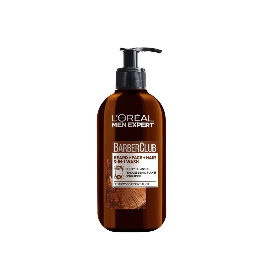 [01040176] Men Expert Barber Club 3in1 Wash