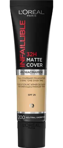 Infailible 32H Matte Cover Liquid Foundation SPF 25
