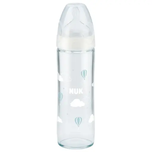 New Classic Glass Bottle 240ML 0-6M