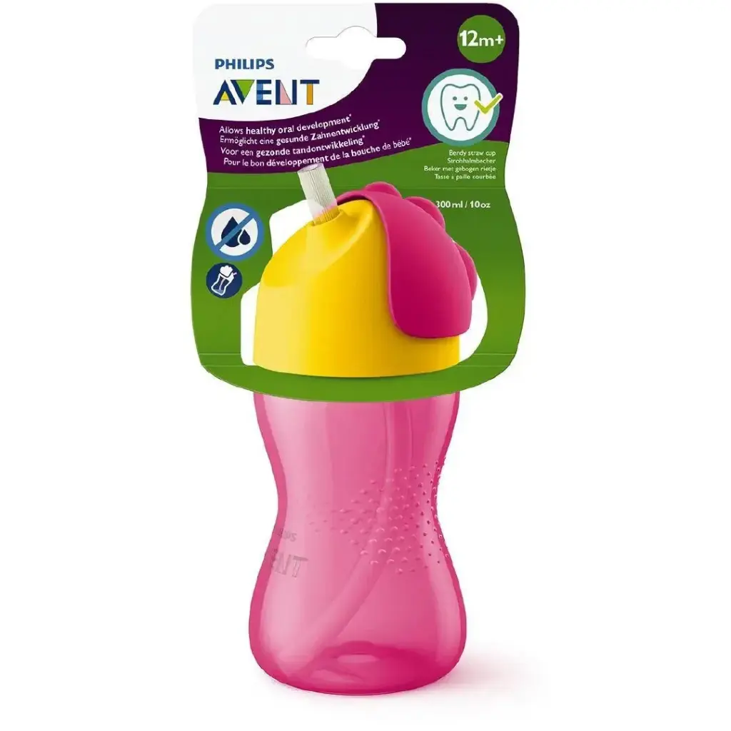 Bendy Straw Cup 300ml 12m+