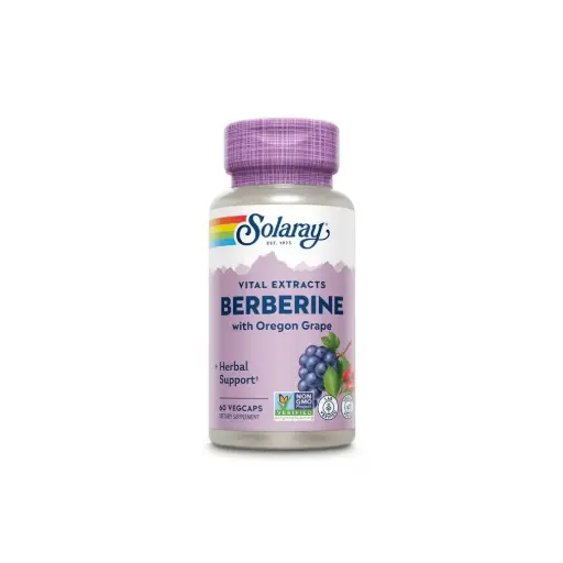 [100102] SOLARAY Berberine Root Extract 250mg 60vegcaps
