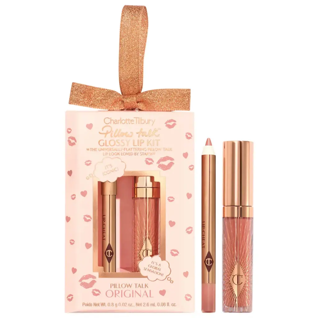 [08170900] Mini Pillow Talk Glossy Lip Duos Original