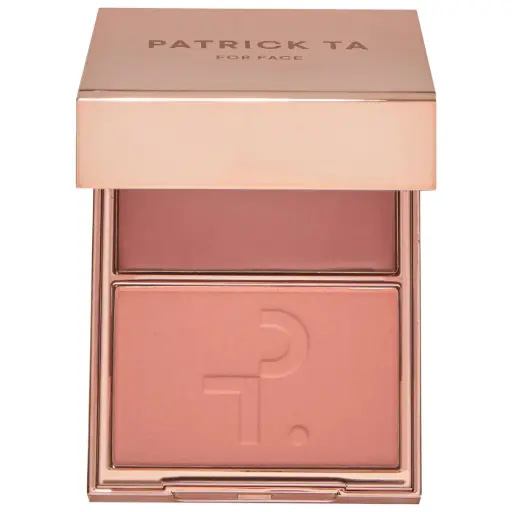 [08100100] Major Headlines Double-Take Crème & Powder Blush Duo Not Too Much-soft rosey taupe