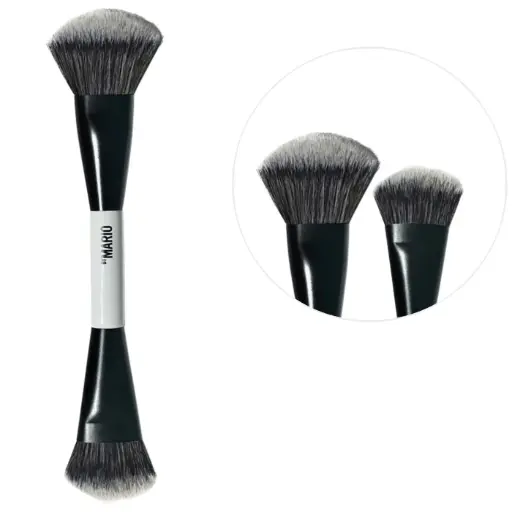 [08080700] F4 Dual-Ended Foundation and Face Brush