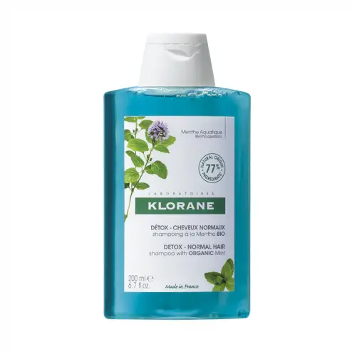 [03010708] Detox-Normal Hair Shampoo With Organic Mint 200ML
