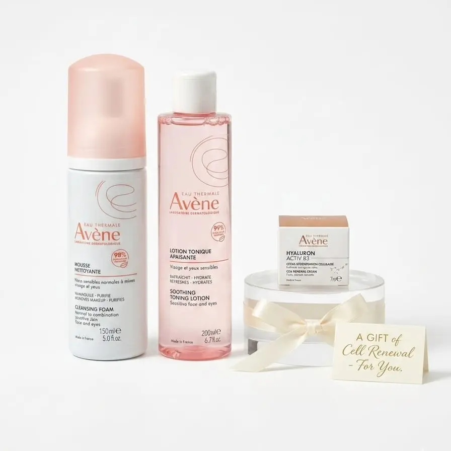 [11010000] Avene Cleanse & Tone Duo + Free Hyaluron Activ B3 Mini