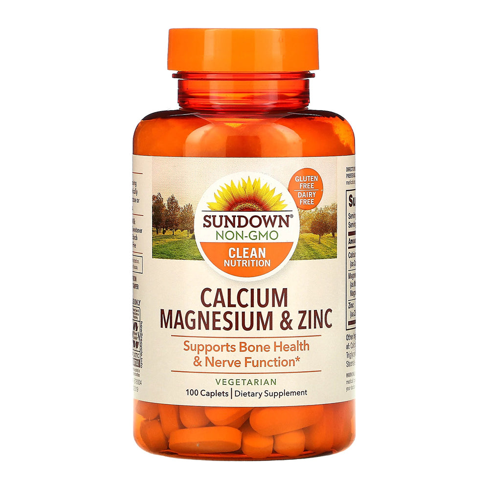 [in090987] Calcium, Magnesium & Zinc - 100 Caplets