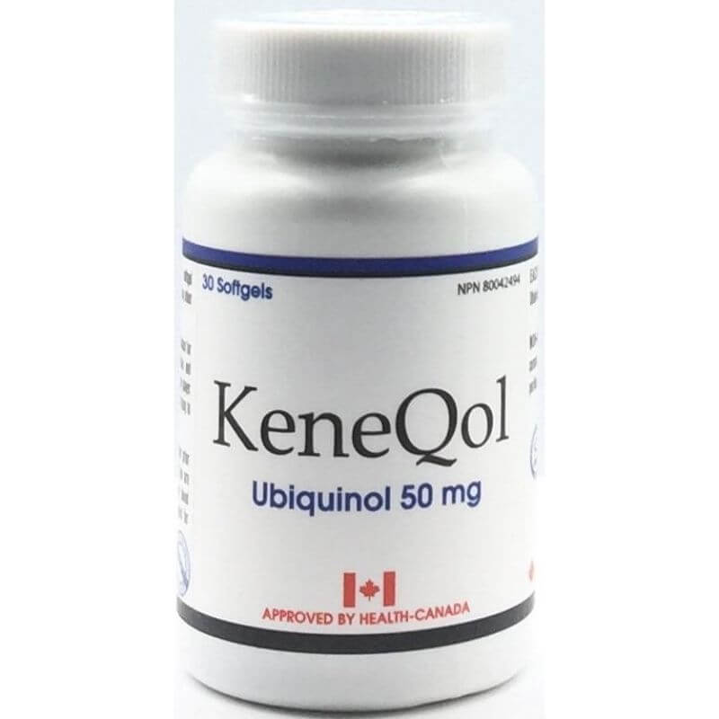 [IN090668] KaneQol Ubiquinol 50 mg 30 softgels