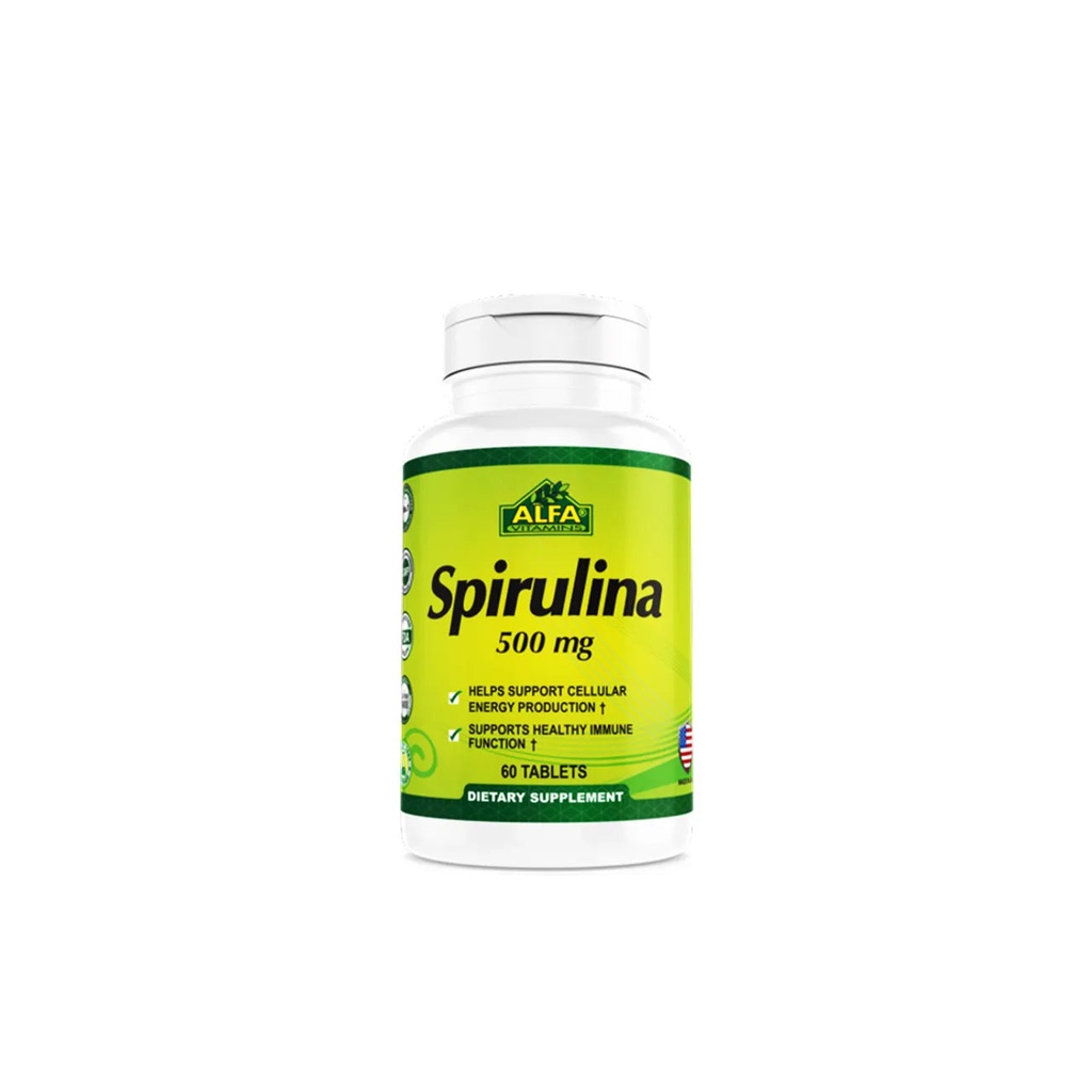 [IN125595] Spirulina 2000mg Plus B6