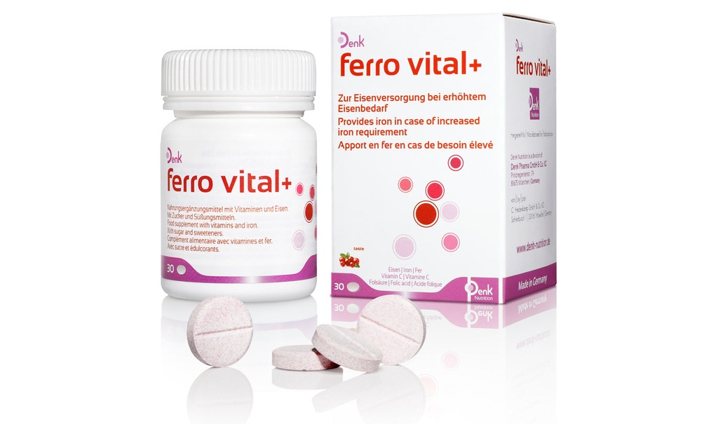 [IN112838] ferro vital+ Denk  30 Cap