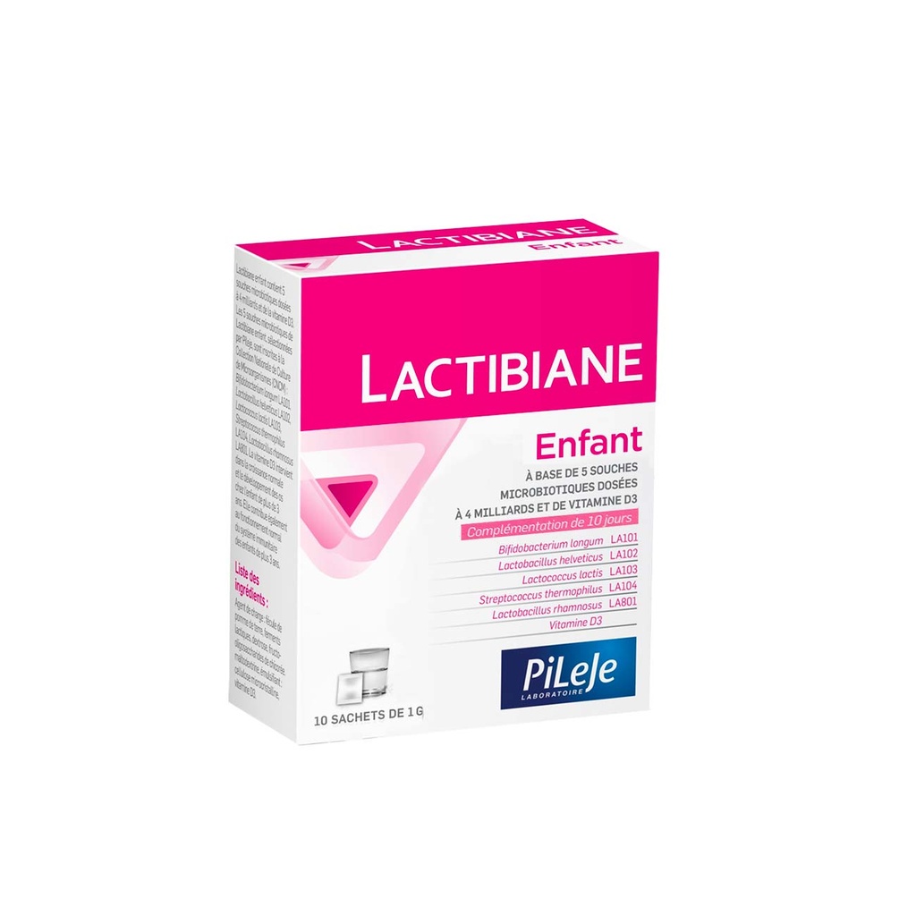 [IN006577] Pile Lactibiane Child 10 Sachets
