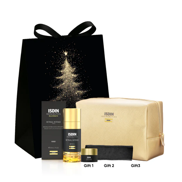 Retinal Intense Serum 50ML+ Vital Eyes Mini GIFT+Gold Pouch GIFT+ Black Head Band GIFT
