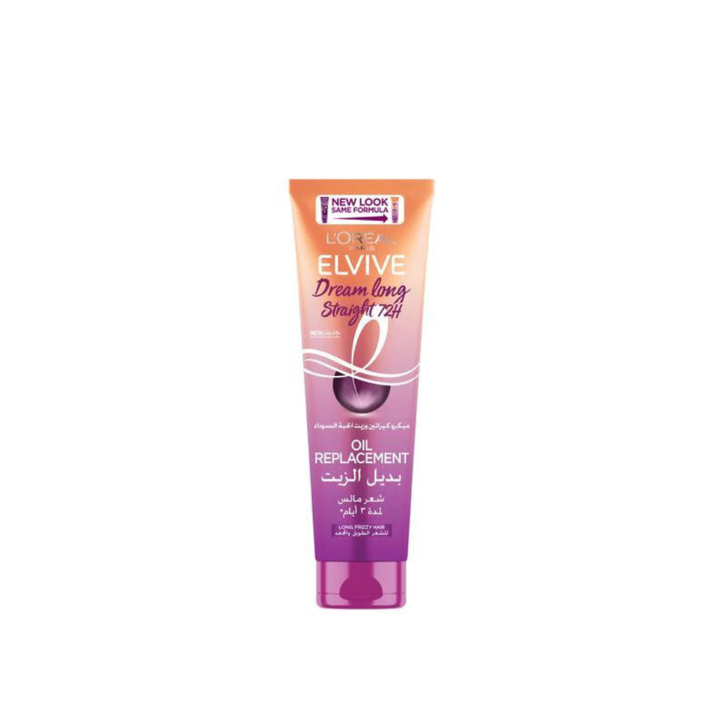 [62200] ELVIVE Dream Long Straight Oil Replacement, 300ml - Black Cumin Oil & Micro Keratin