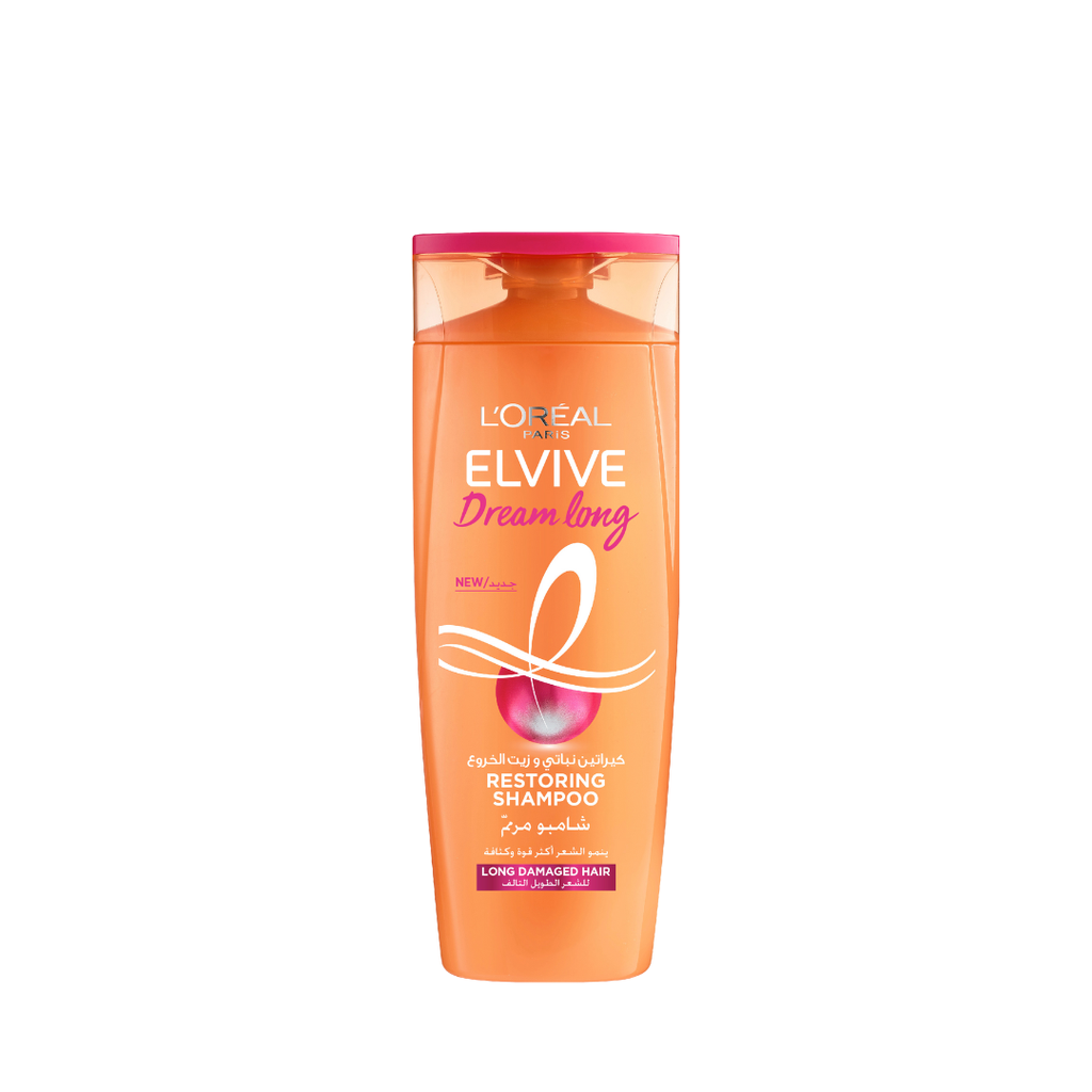 ELVIVE Dream Long Restoring Shampoo For Long Damaged Hair With Keratin And Castor Oil