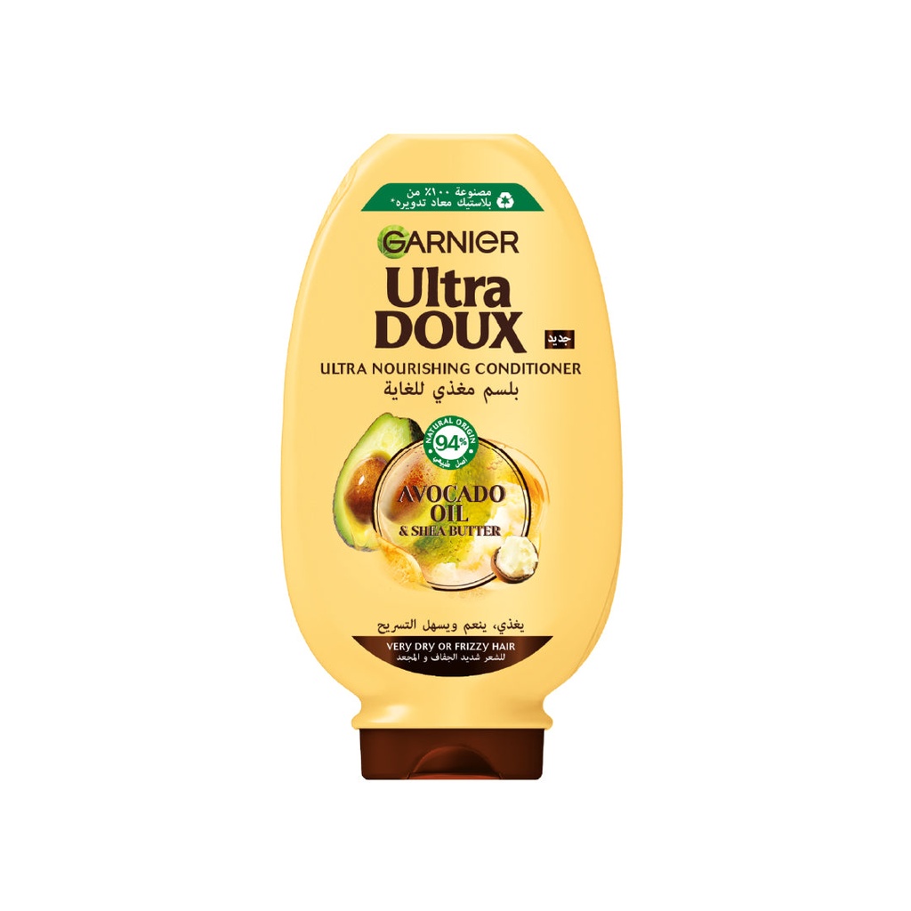 [13613199065134] Garnier Ultra Doux Avocado & Shea Butter Conditioner - 200ml
