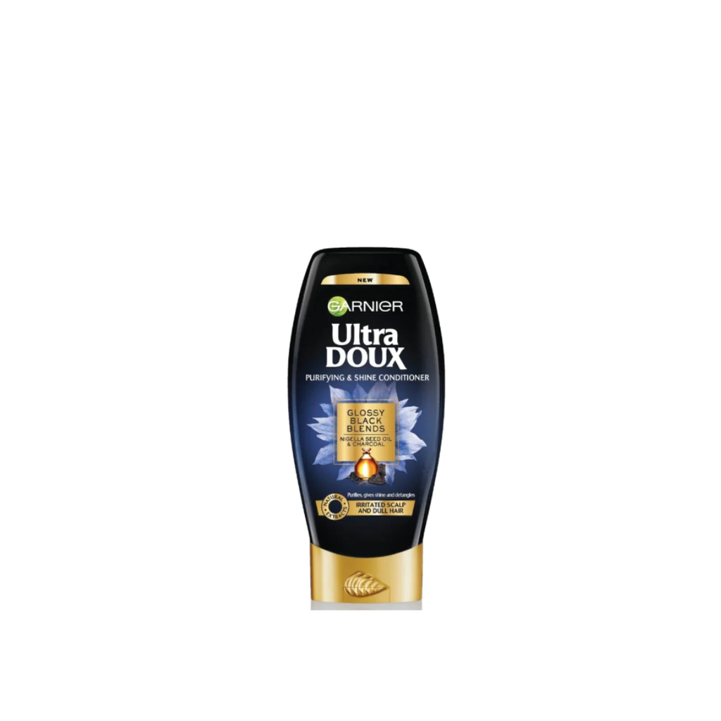 [R0614700] Garnier Ultra Doux Black Charcoal Conditioner 200ml