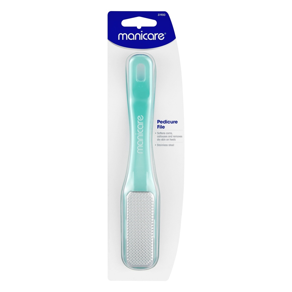 [31900] Manicare Pedicure File, Stainless Steel