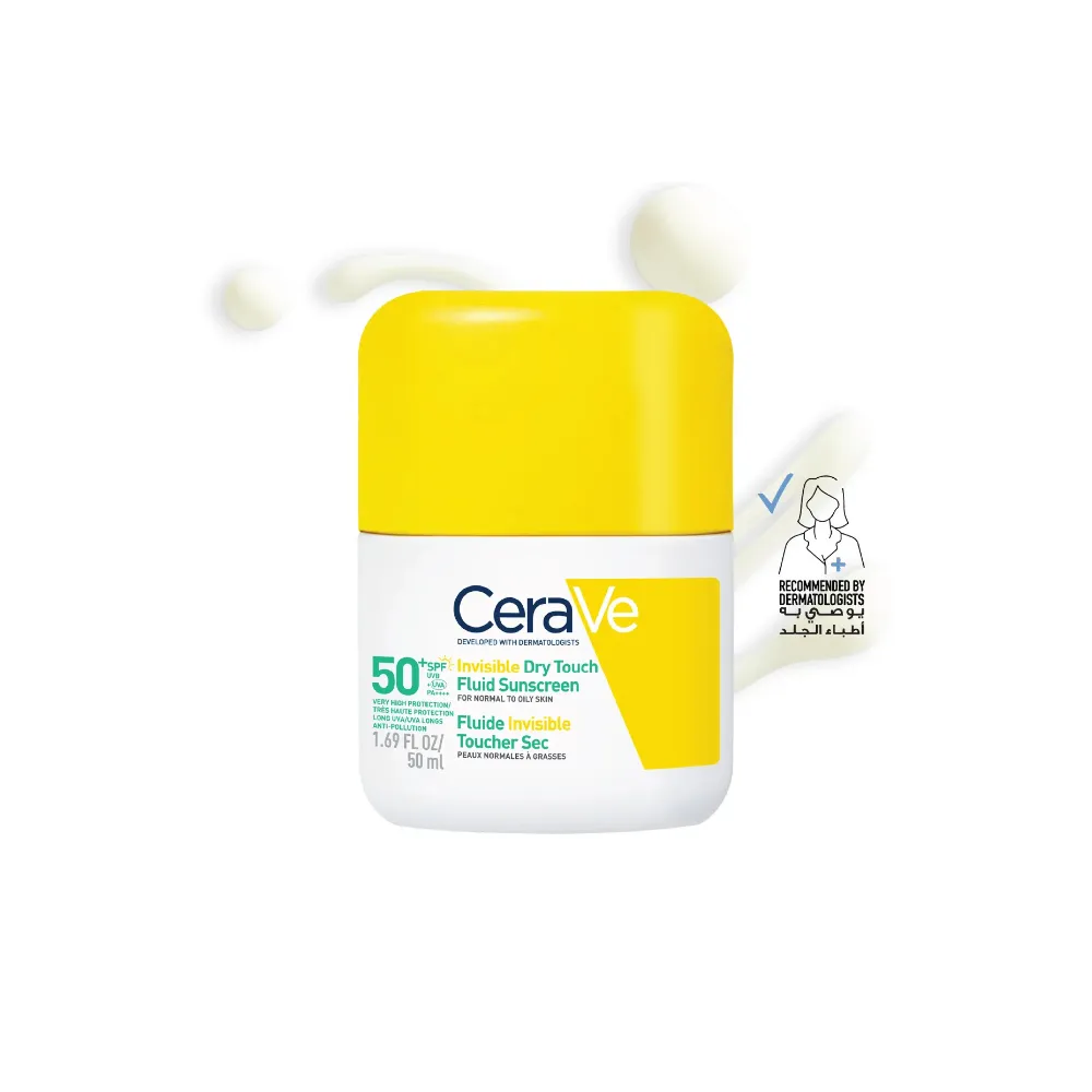 Invisible Dry Touch Fluid Sunscreen SPF50+